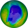 Antarctic Ozone 2008-10-22